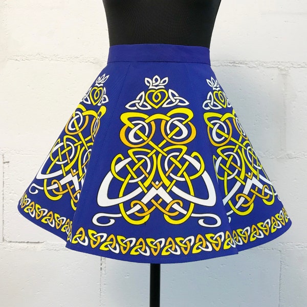 Irish Dance/Skirt/ European Style/Personal Skirt For Irish Dancing/Practice And Competitions/ Celtic/ Owl/Butterfly