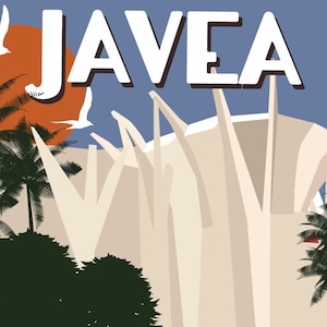 POSTER ILLUSTRATION &quot;JAVEA&quot;