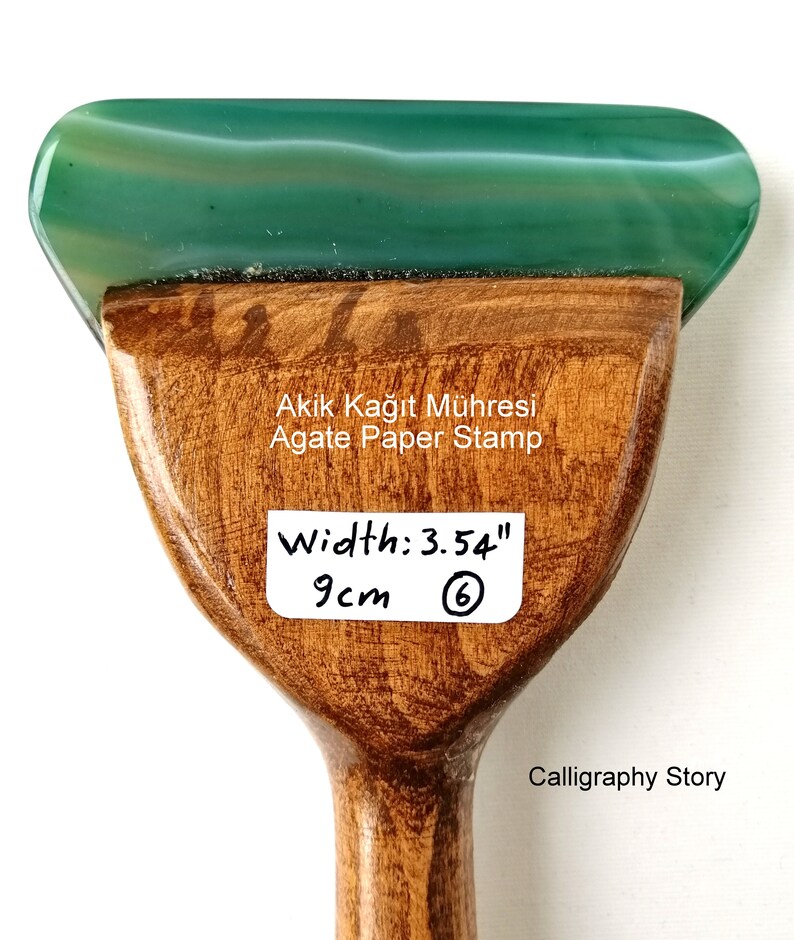 Agate Burnisher Stone Paper Stamp Gold Silver Foil Etsy