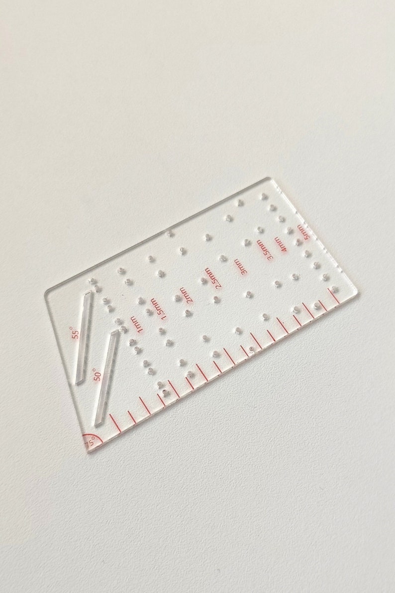 Line Ruler Set, Fine Workmanship, Quality Cut (5 Pieces) - Etsy