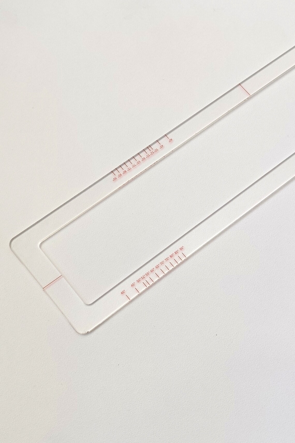 Line Ruler Set, Fine Workmanship, Quality Cut (5 Pieces) - Etsy