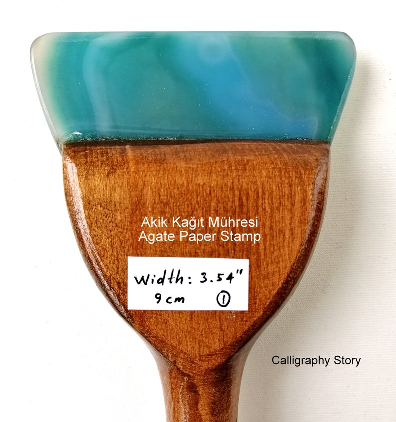 Agate Burnisher Stone Paper Stamp Gold Silver Foil Etsy