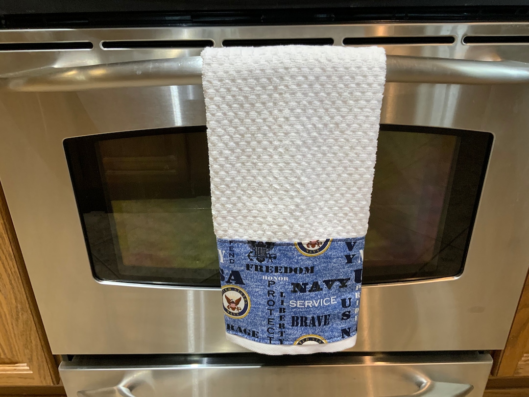US Navy Hand Towel, US Navy, Navy, US Navy Bathroom Towel Etsy