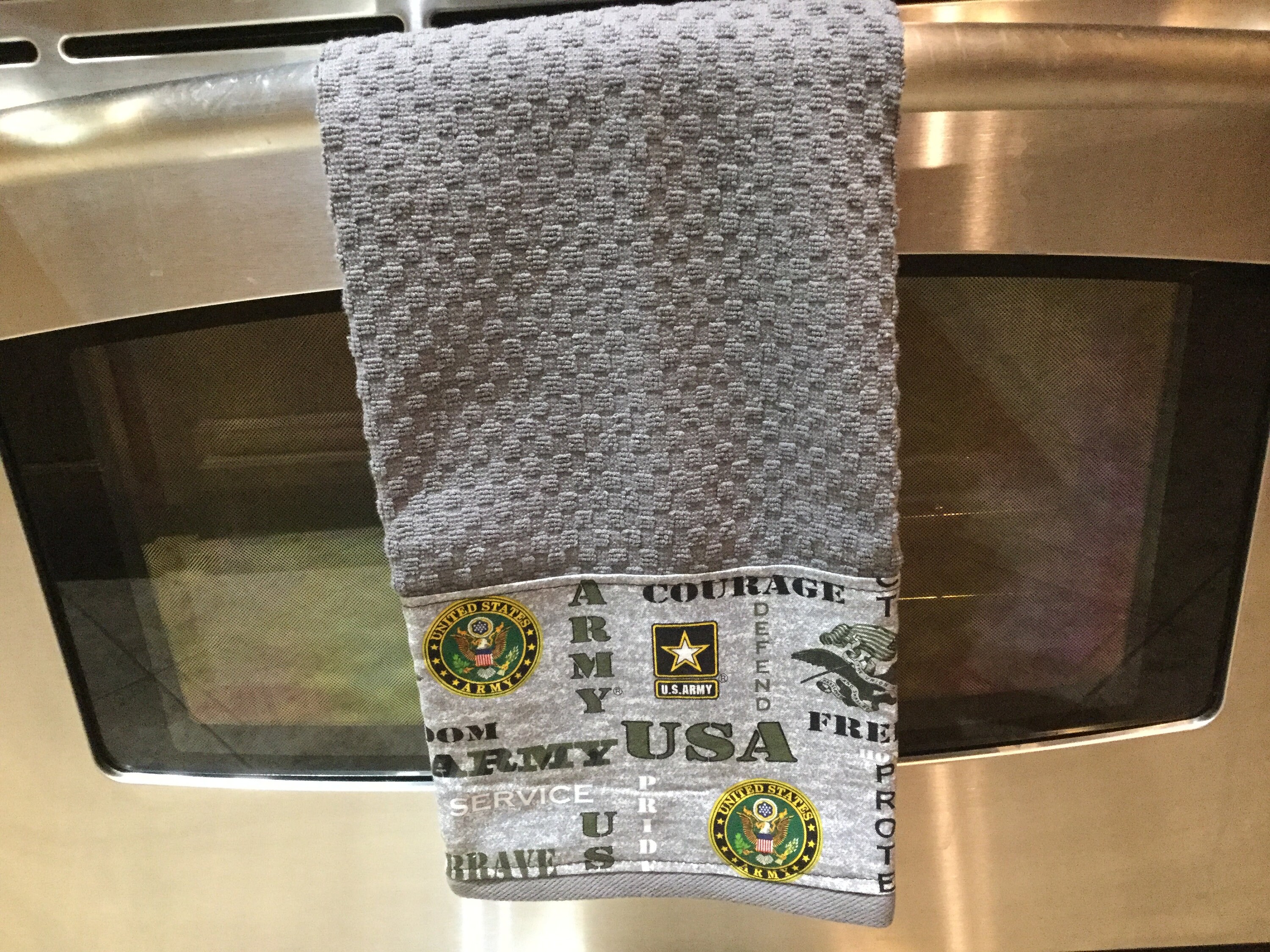 US Army hand towels Etsy