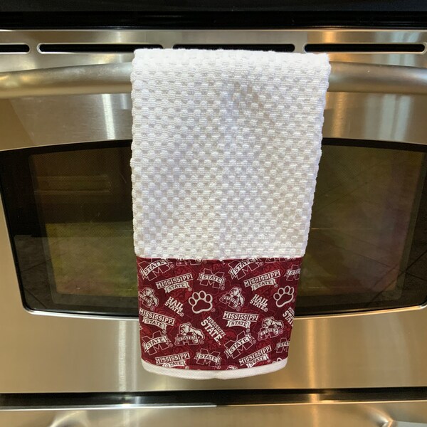 Mississippi State University Hand Towel, Mississippi State, Mississippi Bulldogs,Hail State