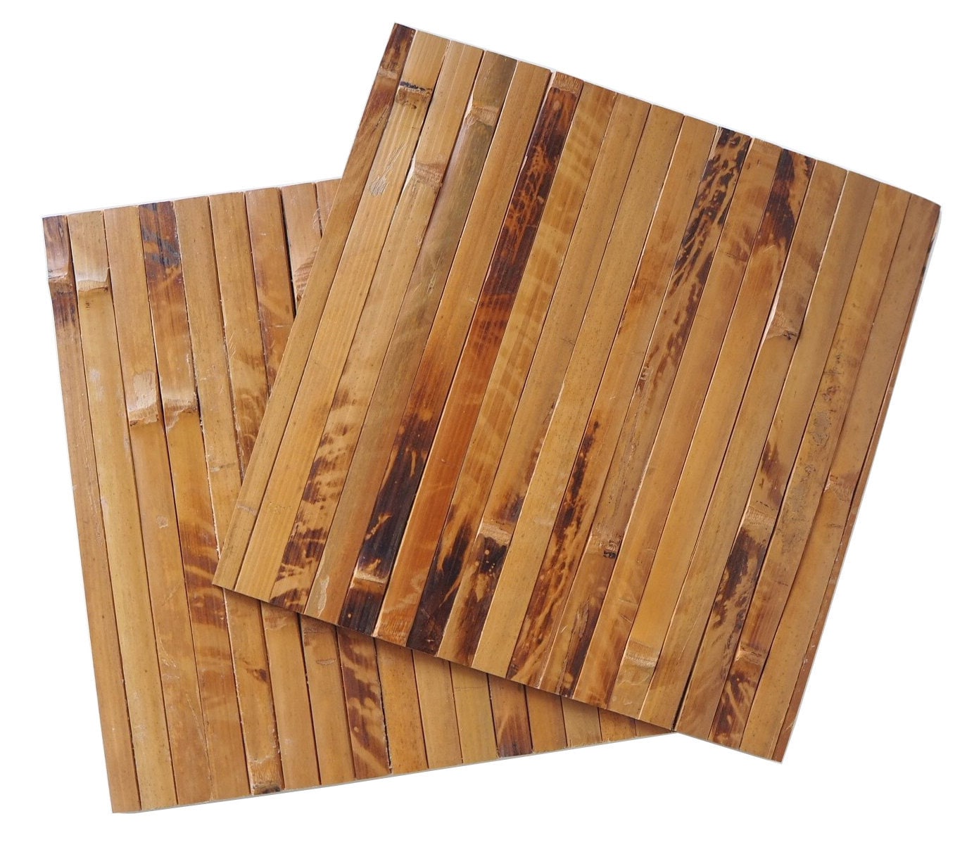 Bamboo Placemats Set of 2 Handmade Natural Ecofriendly and Etsy