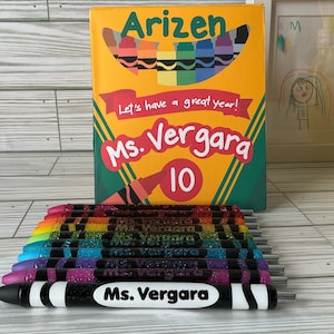 x10 Glitter Color Personalized Teacher Pens and Box| Unique Teacher Gifts | Customized Teacher Appreciation Gift | Perfect Gift for Her