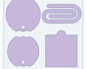 Desk Decor STL Bundle | Stanley Topper, Jumbo Paperclip (Digital File)
