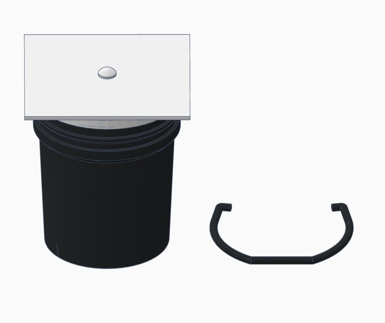 Graduation Mini Bucket 3MF Files | Graduating Student Gift, Desk Decor ...