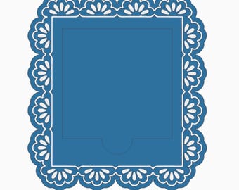 Lace Post-It Note Holder STL File | 3D Print Design