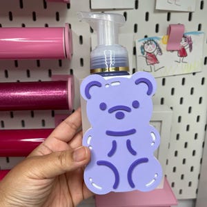 Interchangeable Soap Holder Base for Bath & Body Works Bottles | SoftSoap | Native | Meyer's | Dial STL and 3MF Digital Files image 9