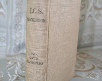I.S.C. Handbook Civil Engineer 1925