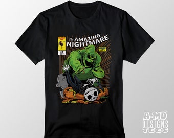 Halloween T-Shirt The Amazing Nightmare Halloween T-Shirt  Unisex Fit and Ladies Fit