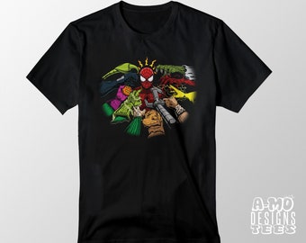 Spider-Yaga Wick Villain T-Shirt Unisex and Ladies Fit