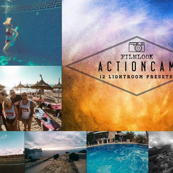 Actioncam Filmlook - 12 Lightroom Presets