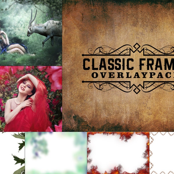 Classic Frames - 70 Rahmen Overlays