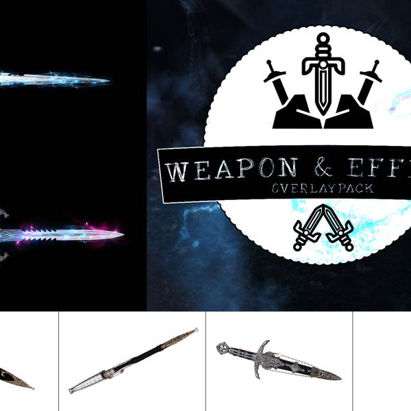 Weapon & Effects - 45 Overlays