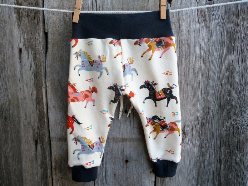 Organic Baby Clothes Horse Baby Clothes Baby Girl Gift Etsy