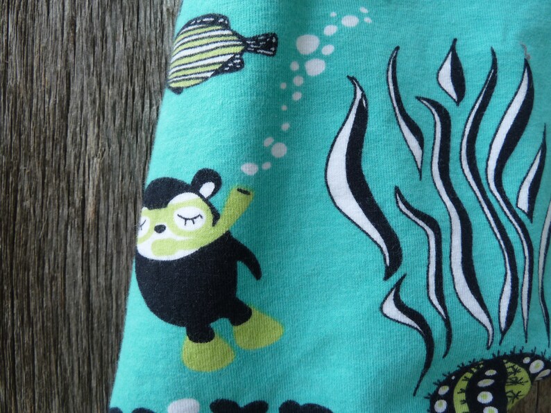 Ocean Baby Organic Baby Clothes Baby Boy Romper Harem Etsy