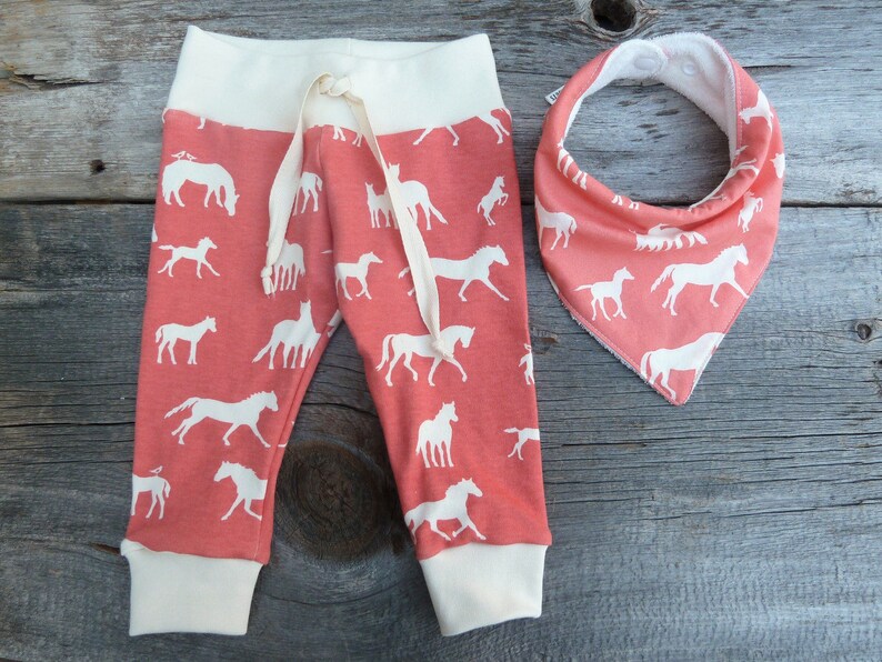 Horse Baby Girl Clothes Baby Girl Gift Organic Girl Etsy