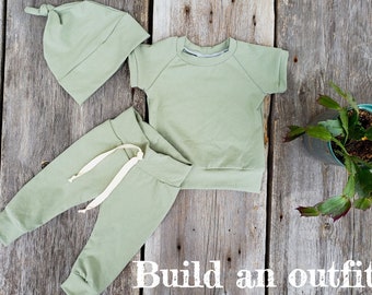 Infant Kleding Unisex kinderkleding Unisex babykleding Broek Border Patrol Inspired Hat and Pants Set 