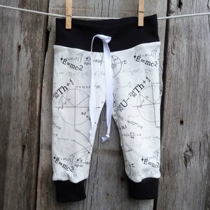 Science baby clothes, organic baby leggings, organic baby clothes, hipster baby clothes, monochrome baby clothes,geek baby gift, math baby,