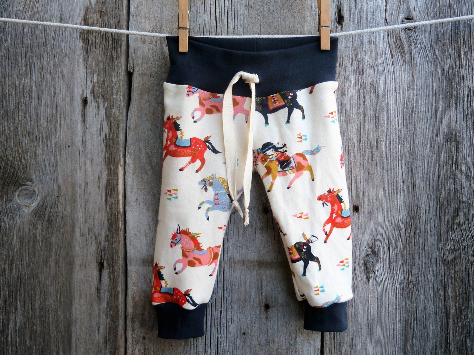 Organic Baby Clothes Horse Baby Clothes Baby Girl Gift Etsy