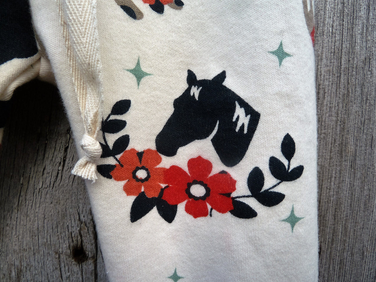 Organic Baby Clothes Horse Baby Clothes Baby Girl Gift Etsy