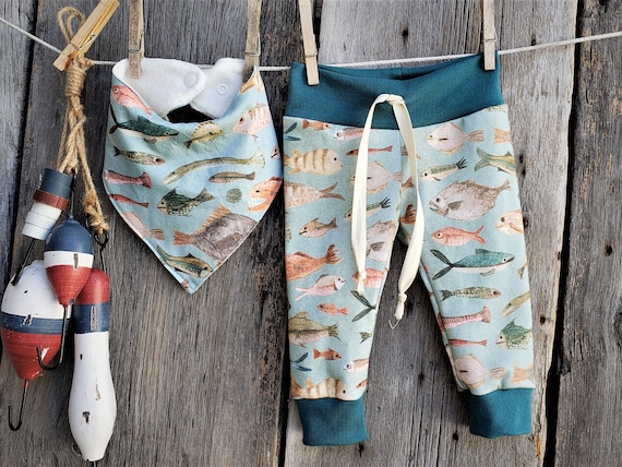Fishing Baby, Organic Baby Clothes, Fishing Baby Gift, Organic
