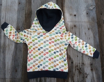 Organic baby hoodie, bicycle baby clothes, baby coming home outfit, organic baby clothes, winter baby clothing, leggings, baby boy gift