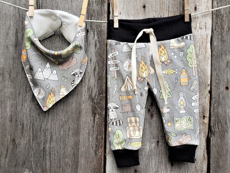 Camping Baby Organic Baby Clothes Gender Neutral Baby Gift Etsy
