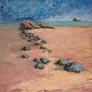 Stepping Stones, East Beach, North Berwick, East Lothian, Scotland, beach, coast, coastal, sale,  scottish beach, scenery, seascape, sea,