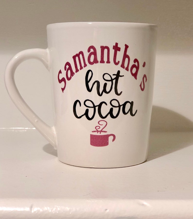 custom hot cocoa mugs