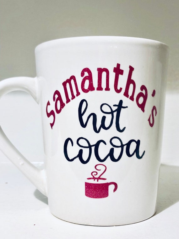 mug and hot chocolate