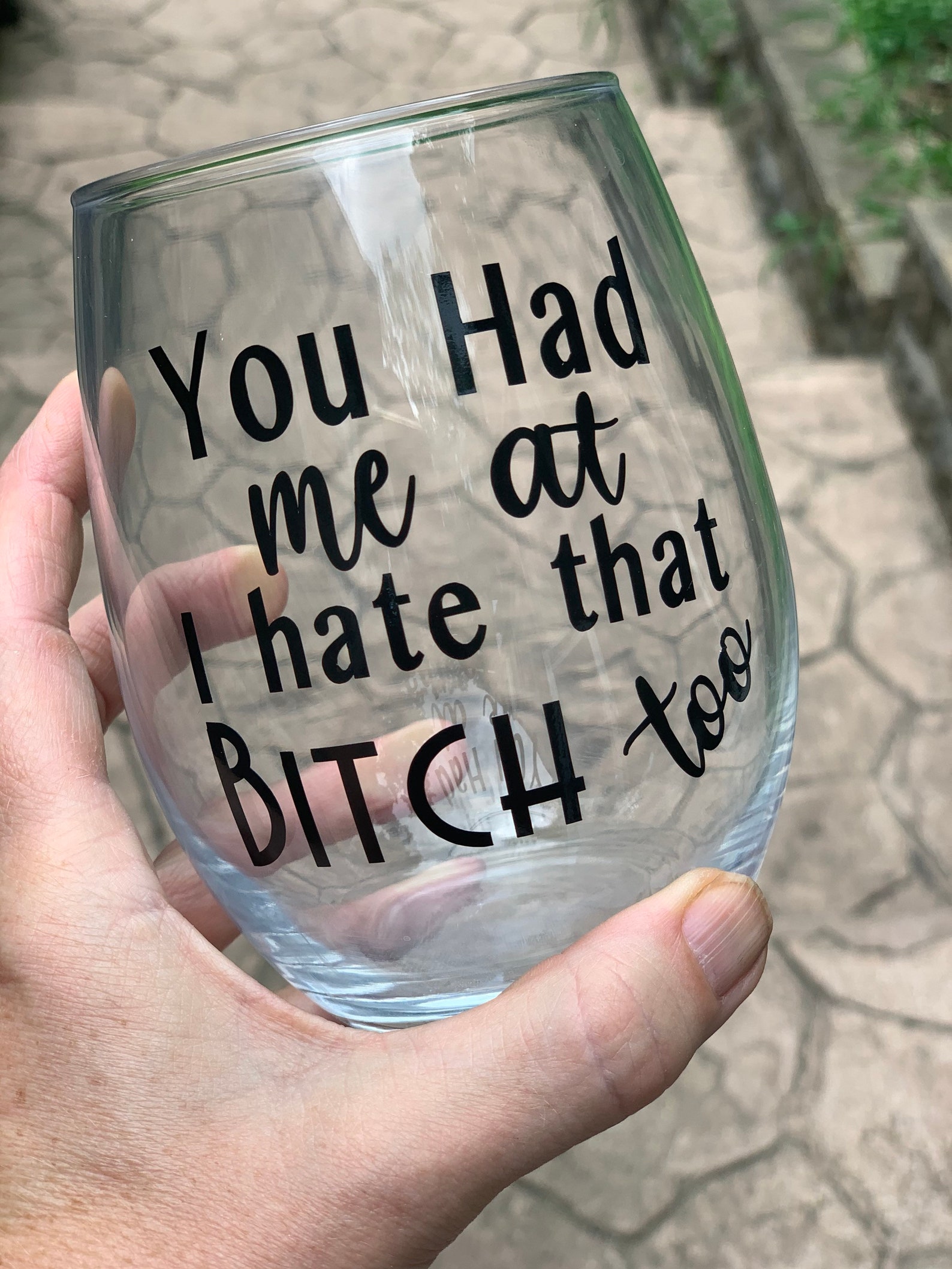 Funny Wine Glass Best Friend Wine Glass Gifts for Etsy