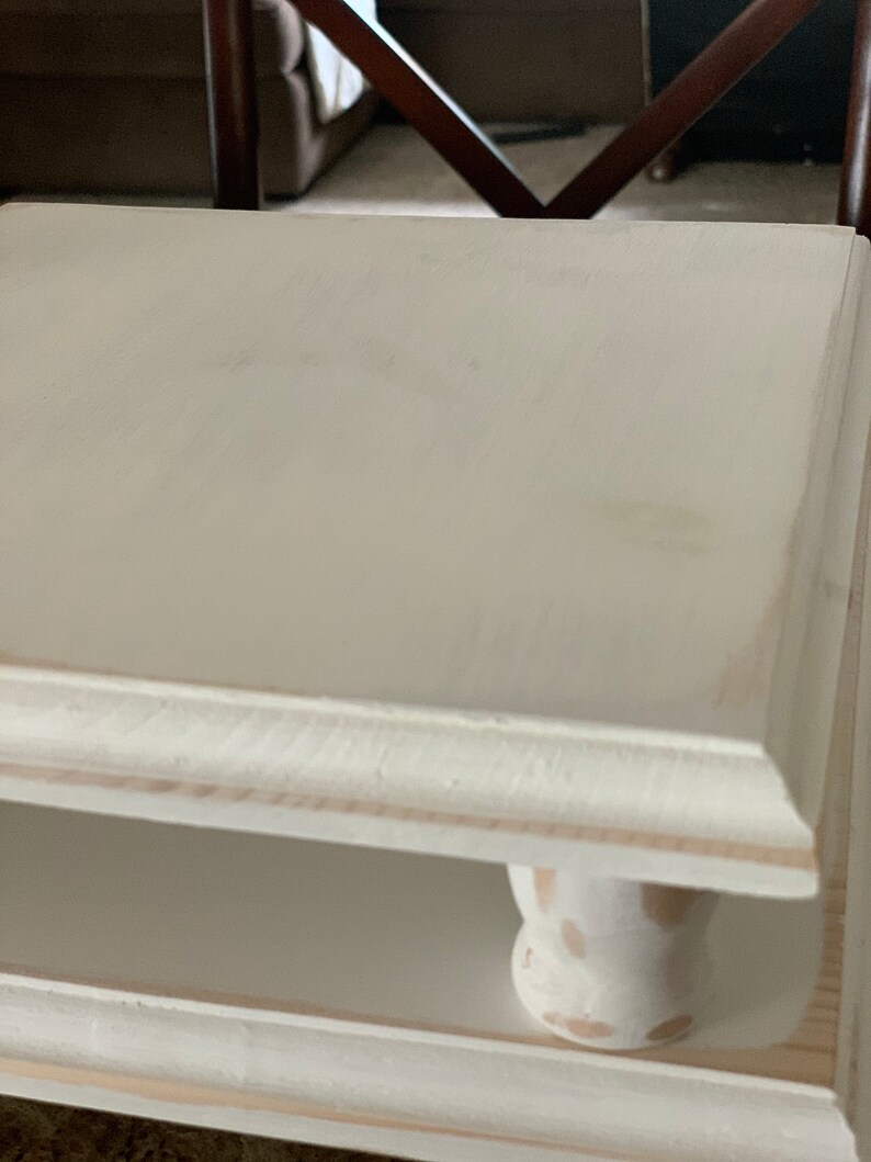 White Pedestal Risers/ Farmhouse Table Decor/ Square Etsy