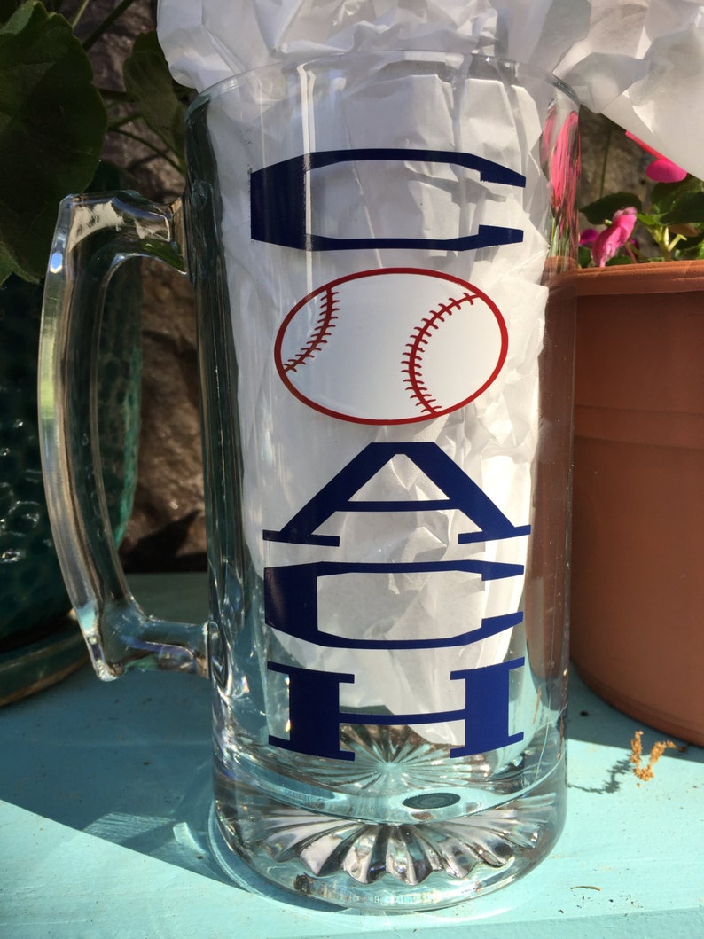 Baseball Coach Beer Mug24 Oz Beer Mugfun Gift for Your Etsy