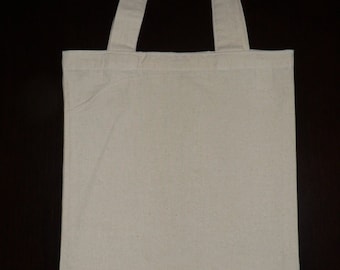Calico Bags (Tote Bags) with Handle Bulk (27 cm x 33 cm )Bulk 5, 10, 15, 25,