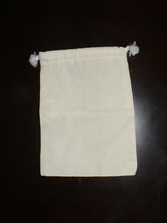 drawstring calico bags