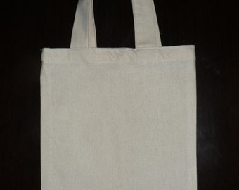 Calico Bags (Tote Bags) with Handle Bulk (20 cm x 22 cm )Bulk 5, 10, 15, 25,