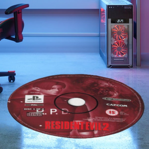 Game Disc Rug Etsy