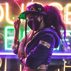 Akali Cosplay, League Of Legends Cosplay, Cosplay Costume, Halloween Costume, Akali Kda, Cosplay Costume