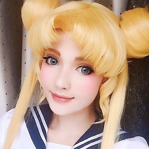 Sailor Moon wig, Blonde wig, Anime Wig, cosplay wig, Usagi wig, Wig Commission, Halloween Wig
