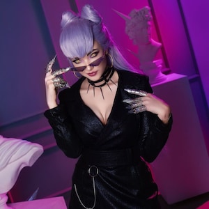 K/DA Evelynn The Baddest Cosplay, League Of Legends Cosplay, Cosplay Costume, Kda Baddest