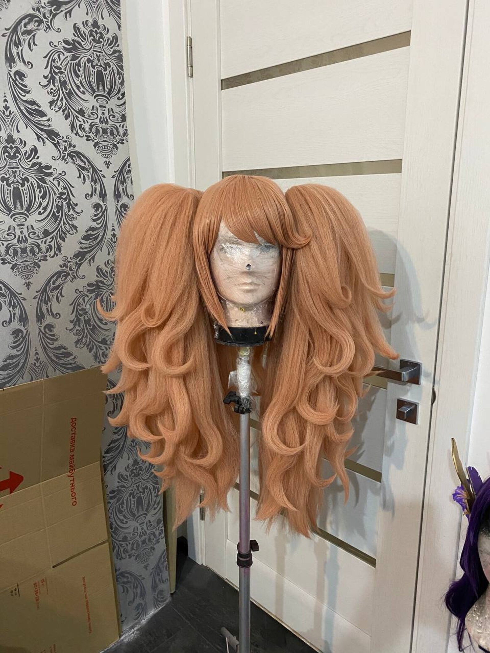 Dangan Ronpa Junko Enoshima Mukuro Ikusaba Cosplay Wig For 684