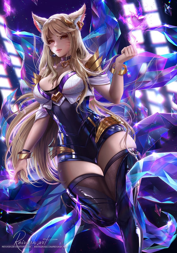 Ahri kda Cosplay, League Of Legends Cosplay, Cosplay Costume Ahri kda Cosplay, League Of Legends Cosplay, Cosplay Costume