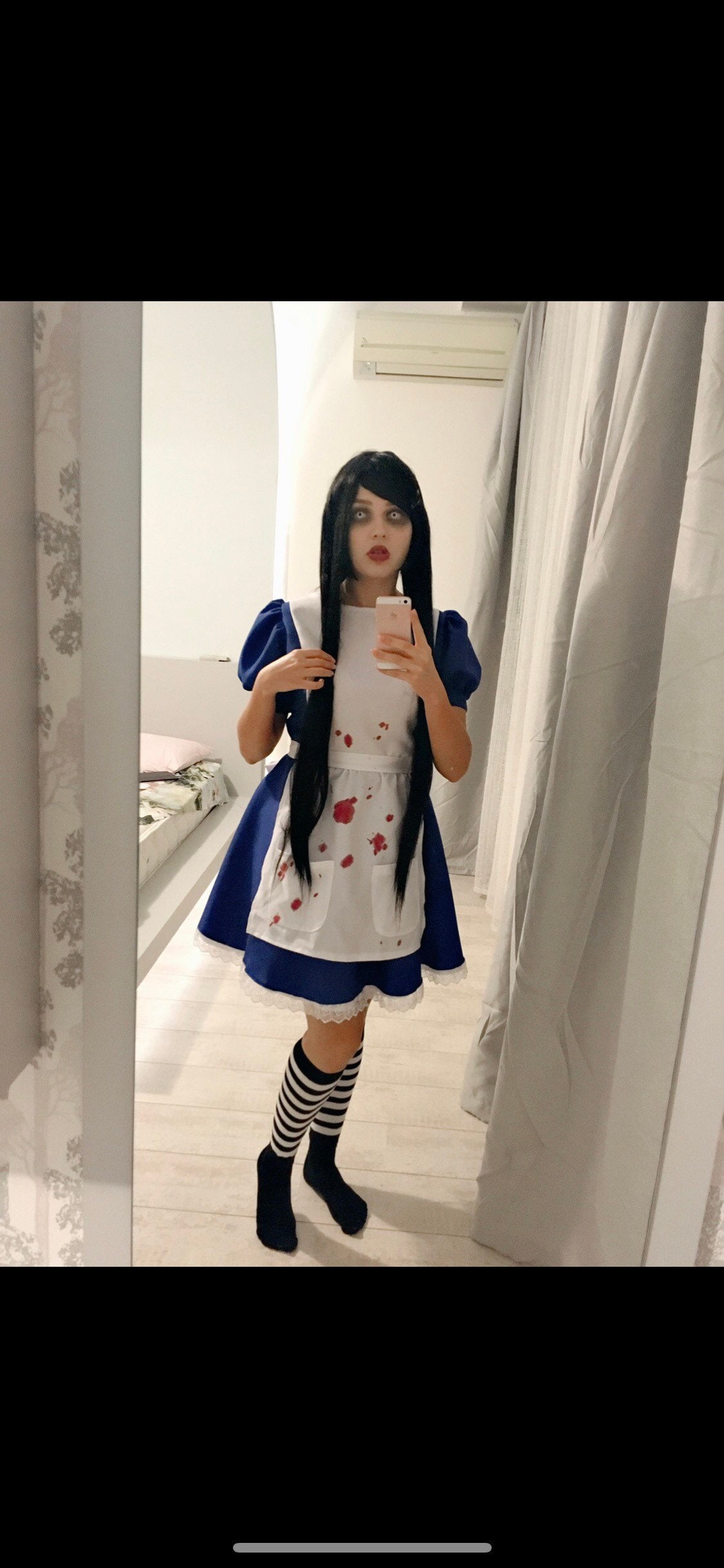 Alice Madness Returns Cosplay Halloween Costume Scary 