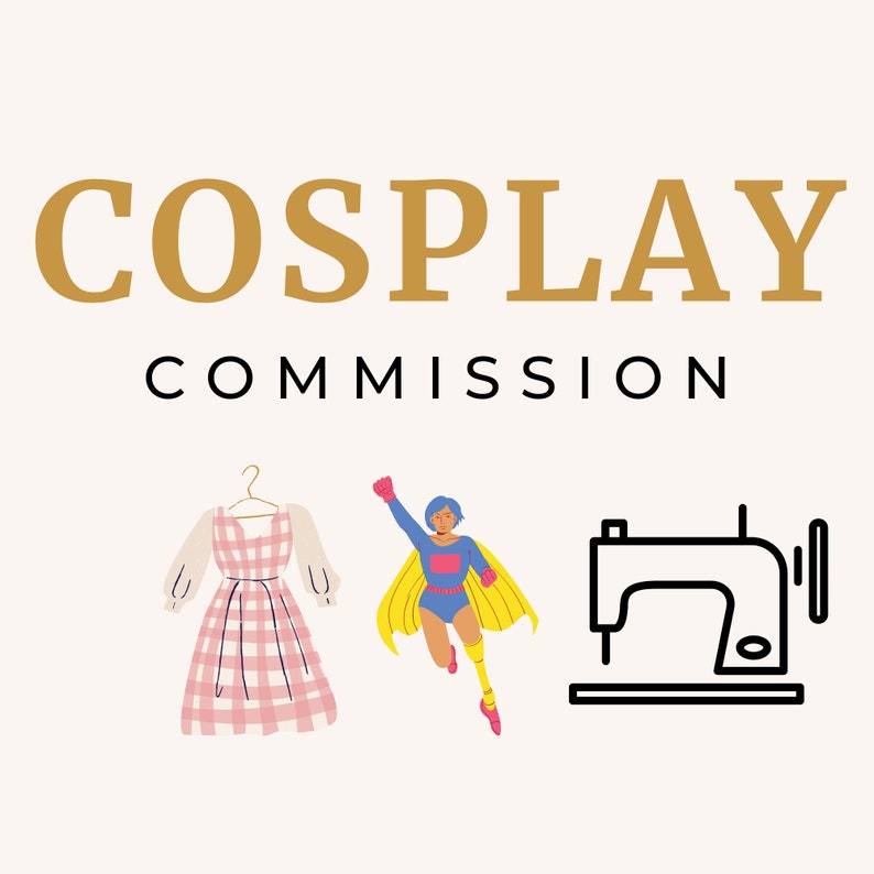 Custom Cosplay Commission, Cosplay Costume, Custom Cosplay, Cosplay Outfit image 1