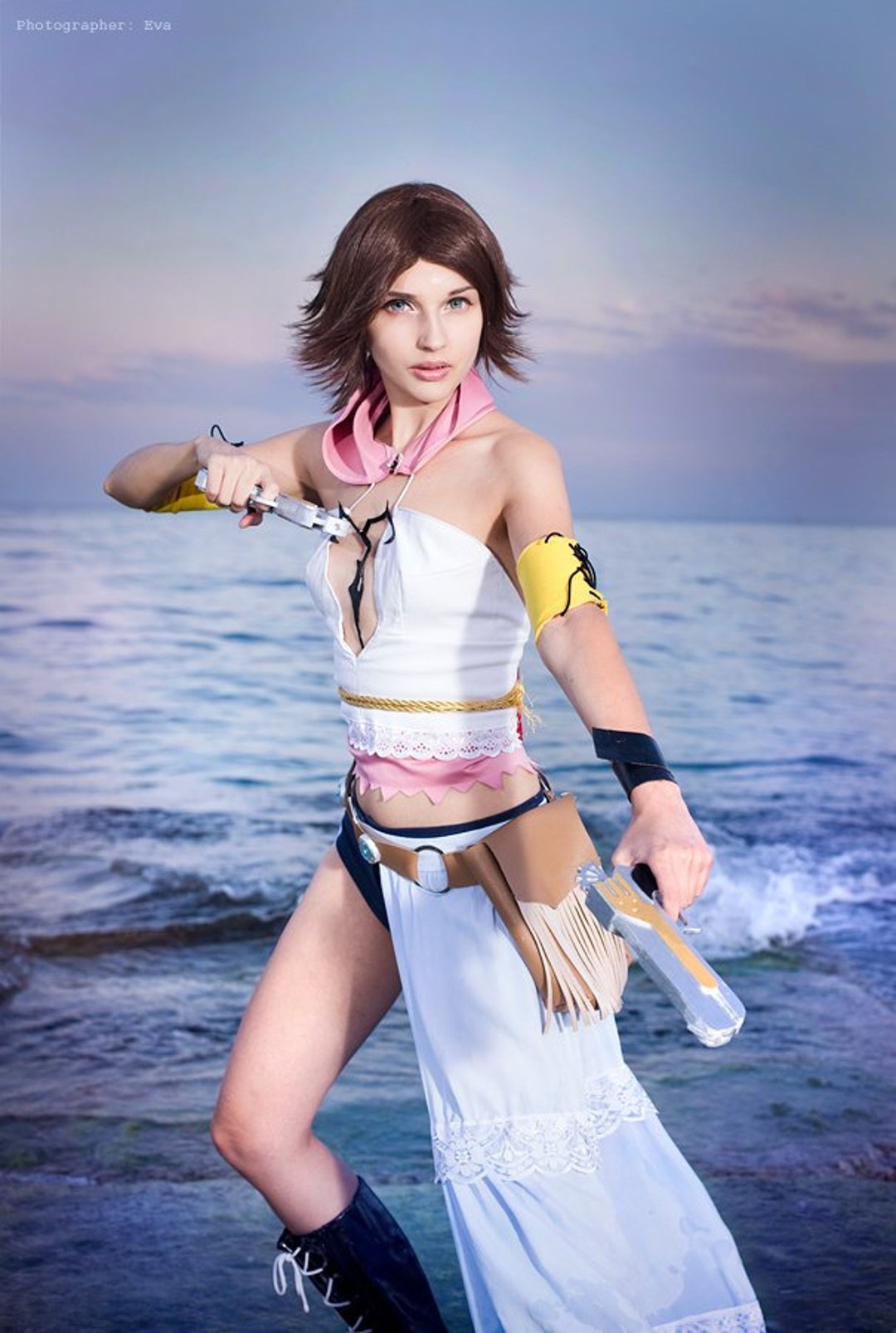 Yuna Cosplay, Yuna Final Fantasy, Yuna Costume, Yuna FF X2