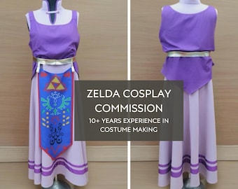 Zelda cosplay, Zelda Dress, The Legend of Zelda, Princess Zelda, Zelda Costume, Zelda Ocarina of Time
